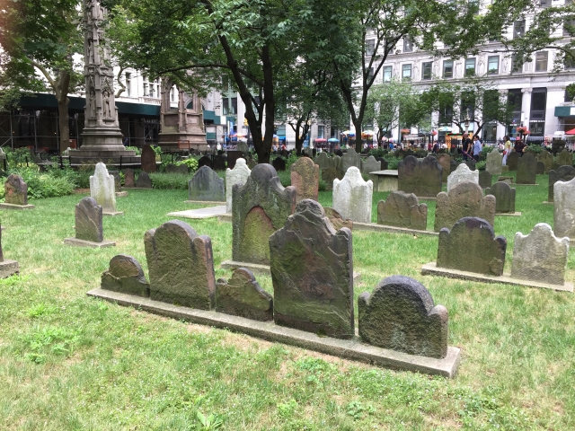 Cemetery in New York