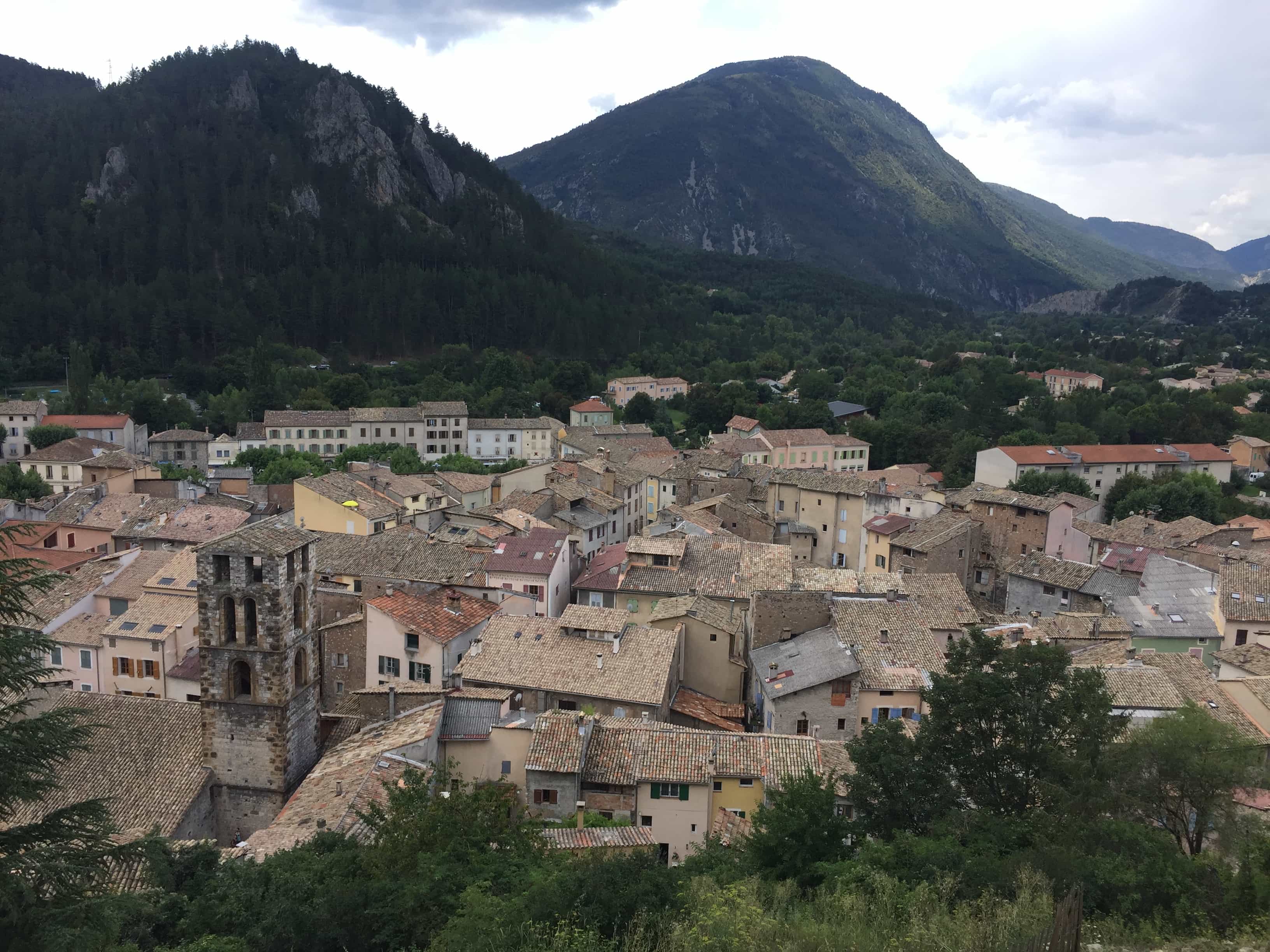 Views of Castellane from on high