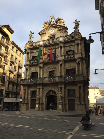 Beautiful building in Pamplona