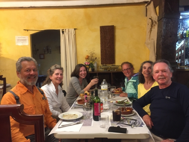 Dinner with Otto, Linda, Feena, David and Frances