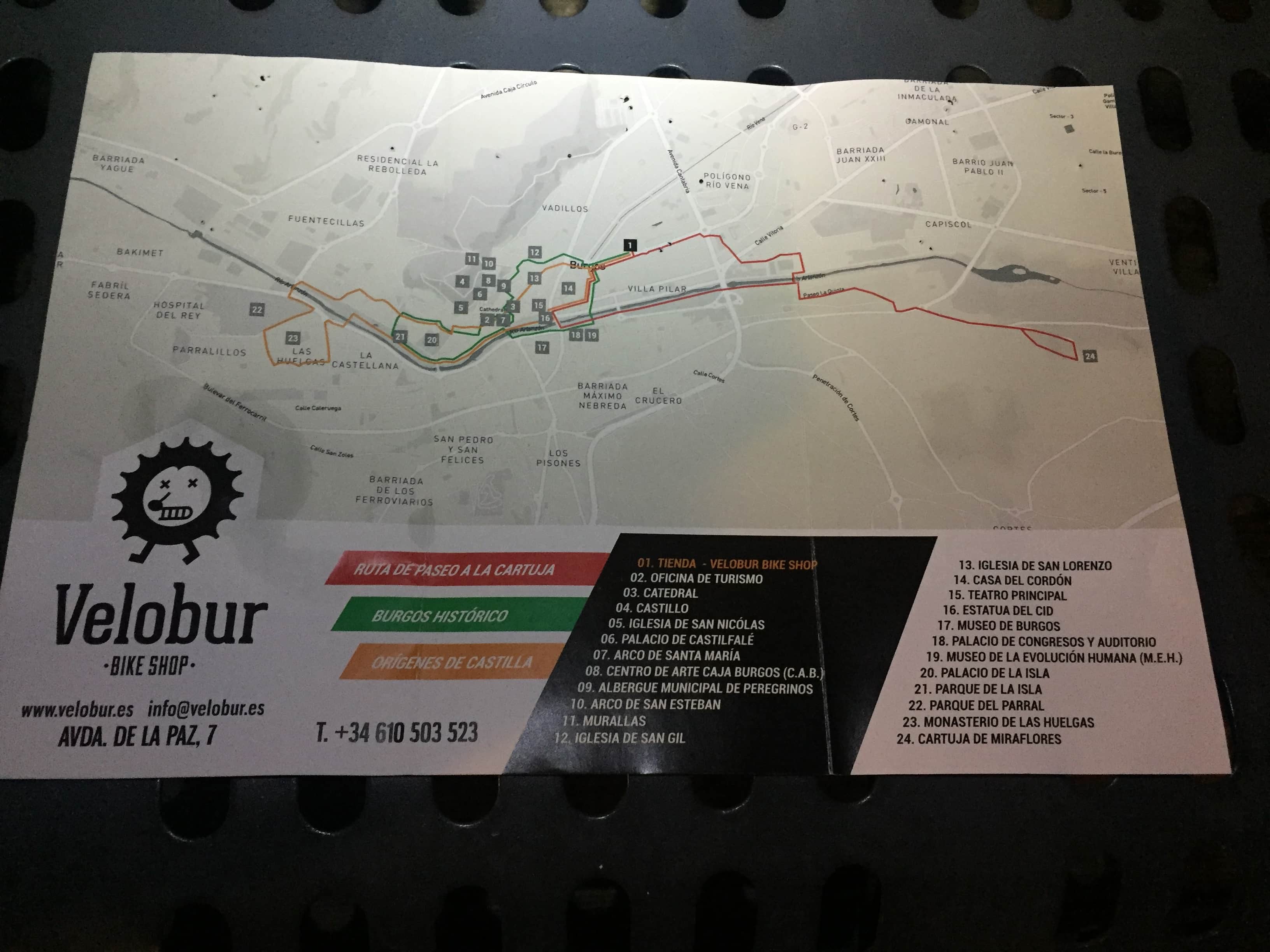 Velobur: bike rental Burgos
