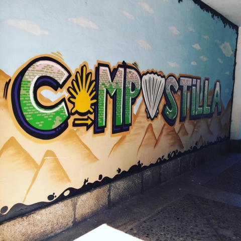 Many signs of the Compostilla