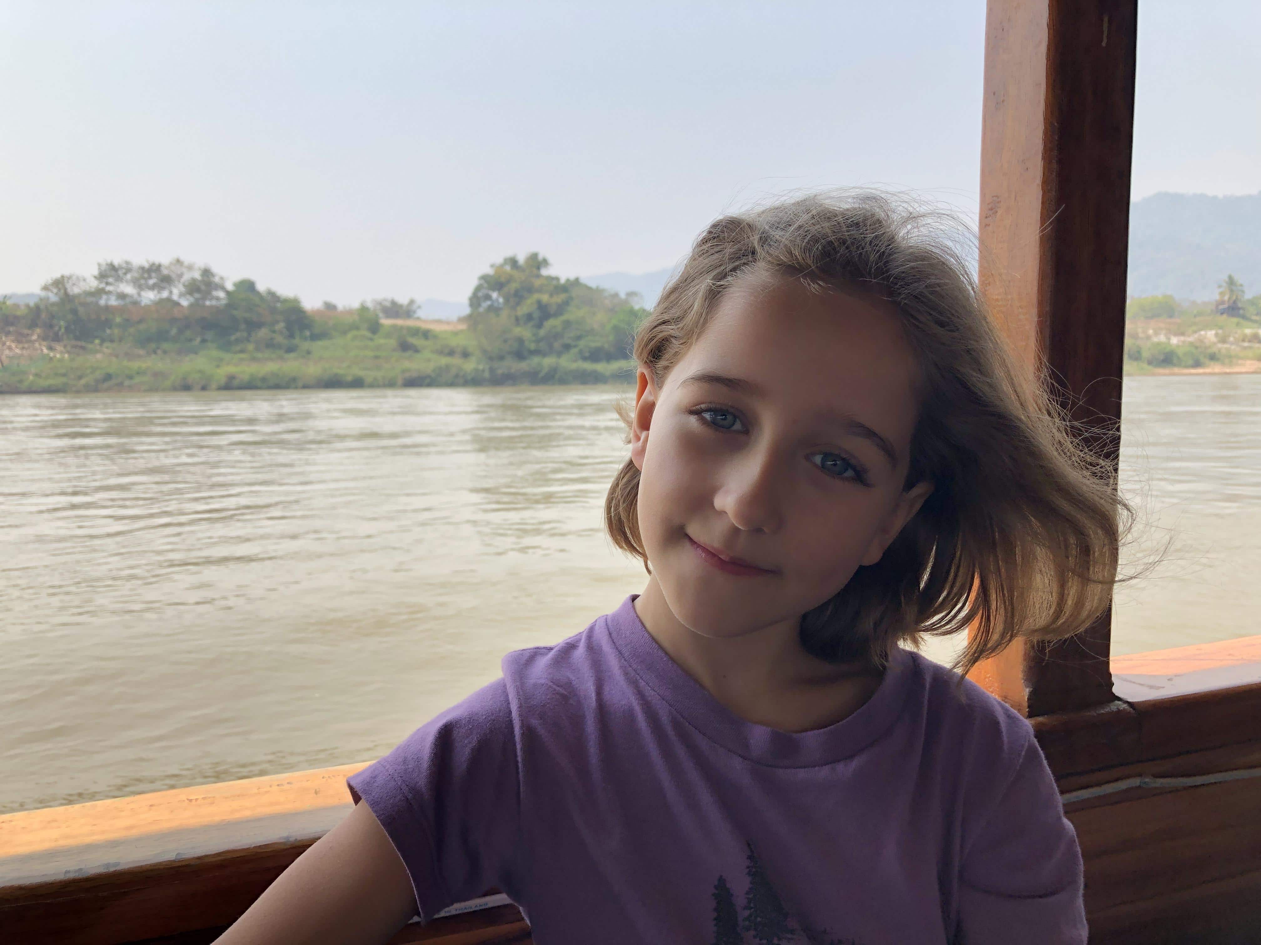 Vivi on the Mekong