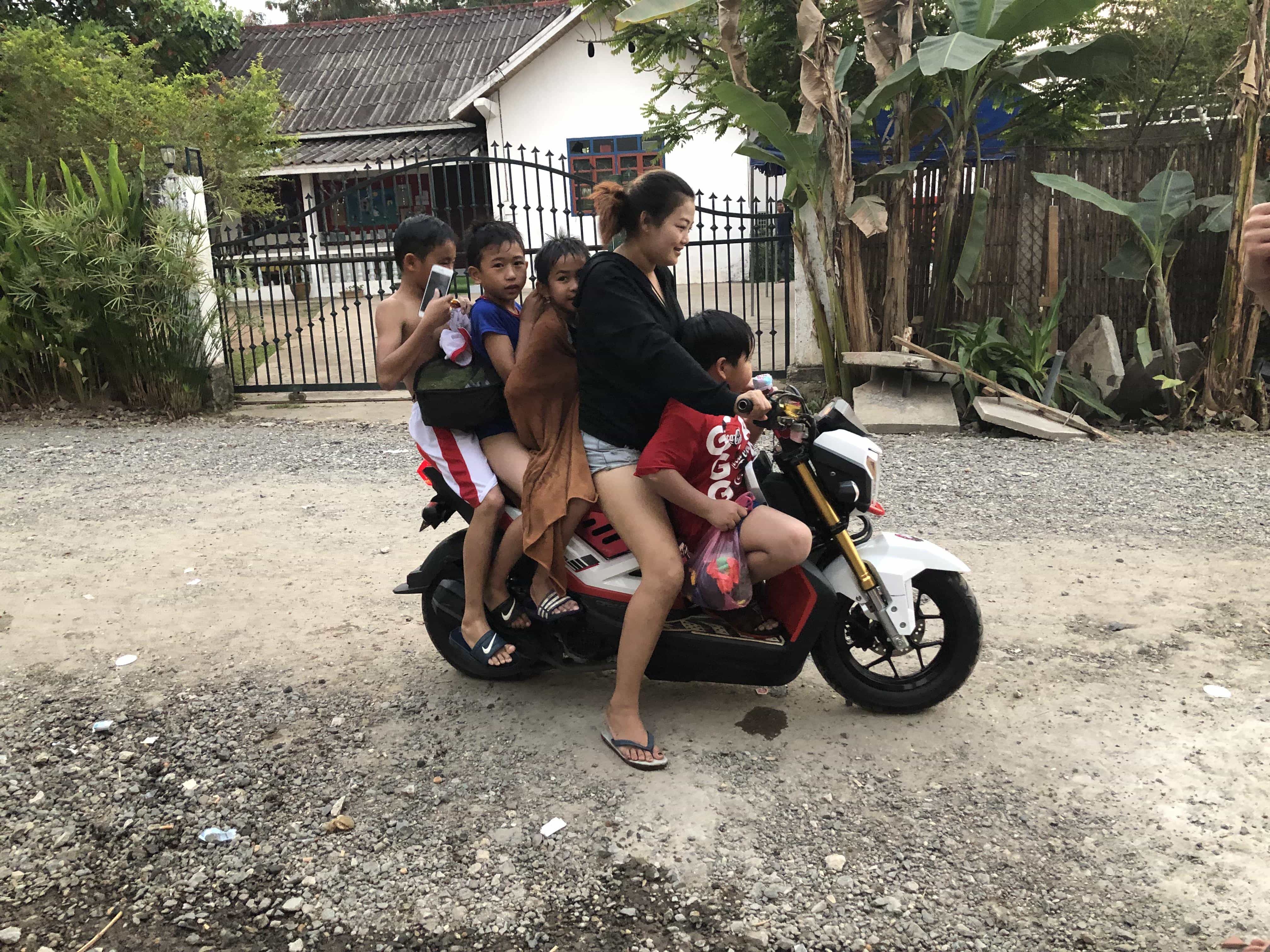 How many people can you fit on a scooter?