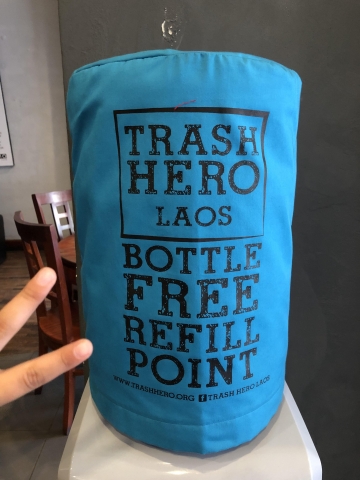 Trash Hero bottle refill point
