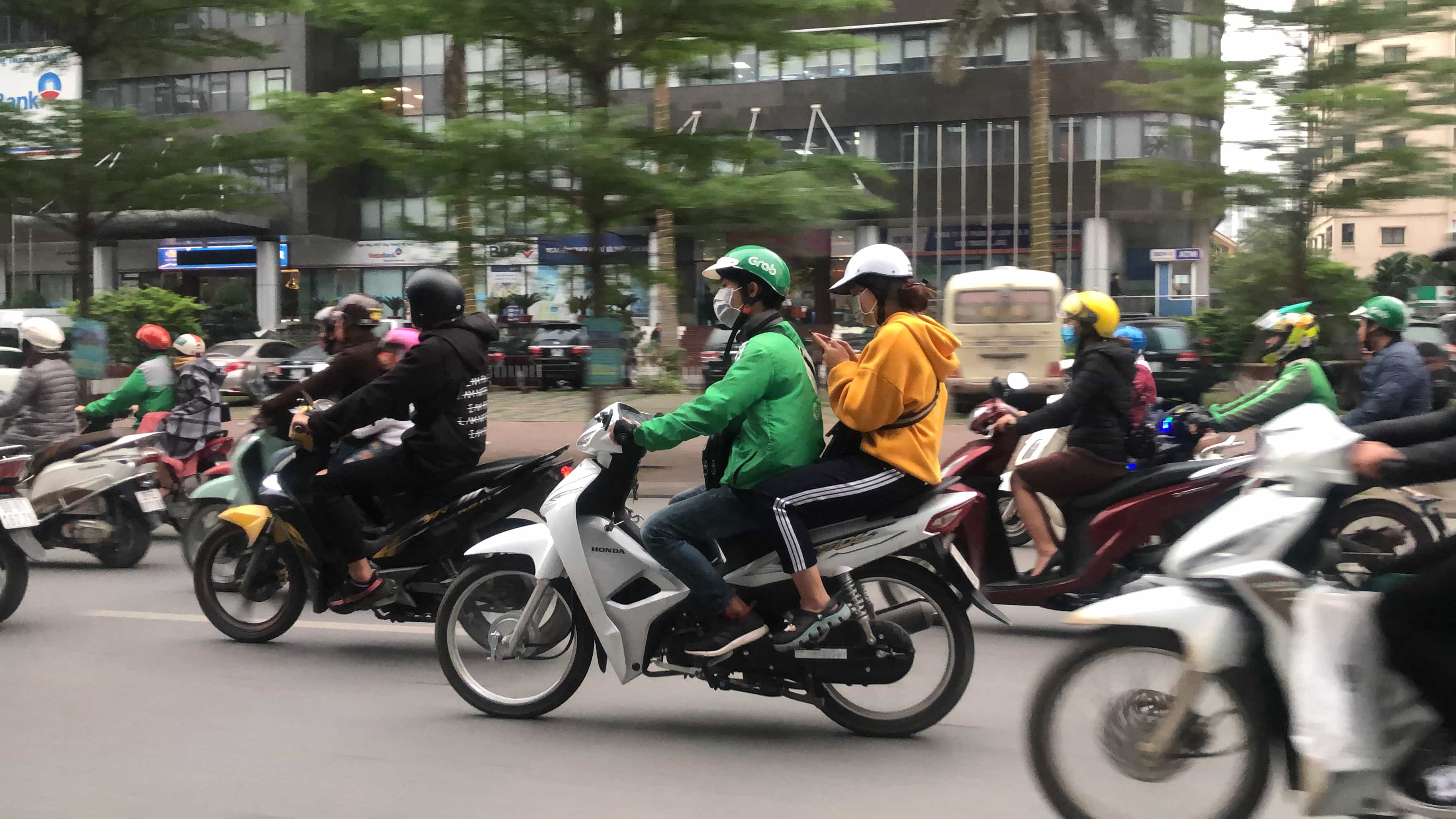 Crazy scootering in Hanoi!
