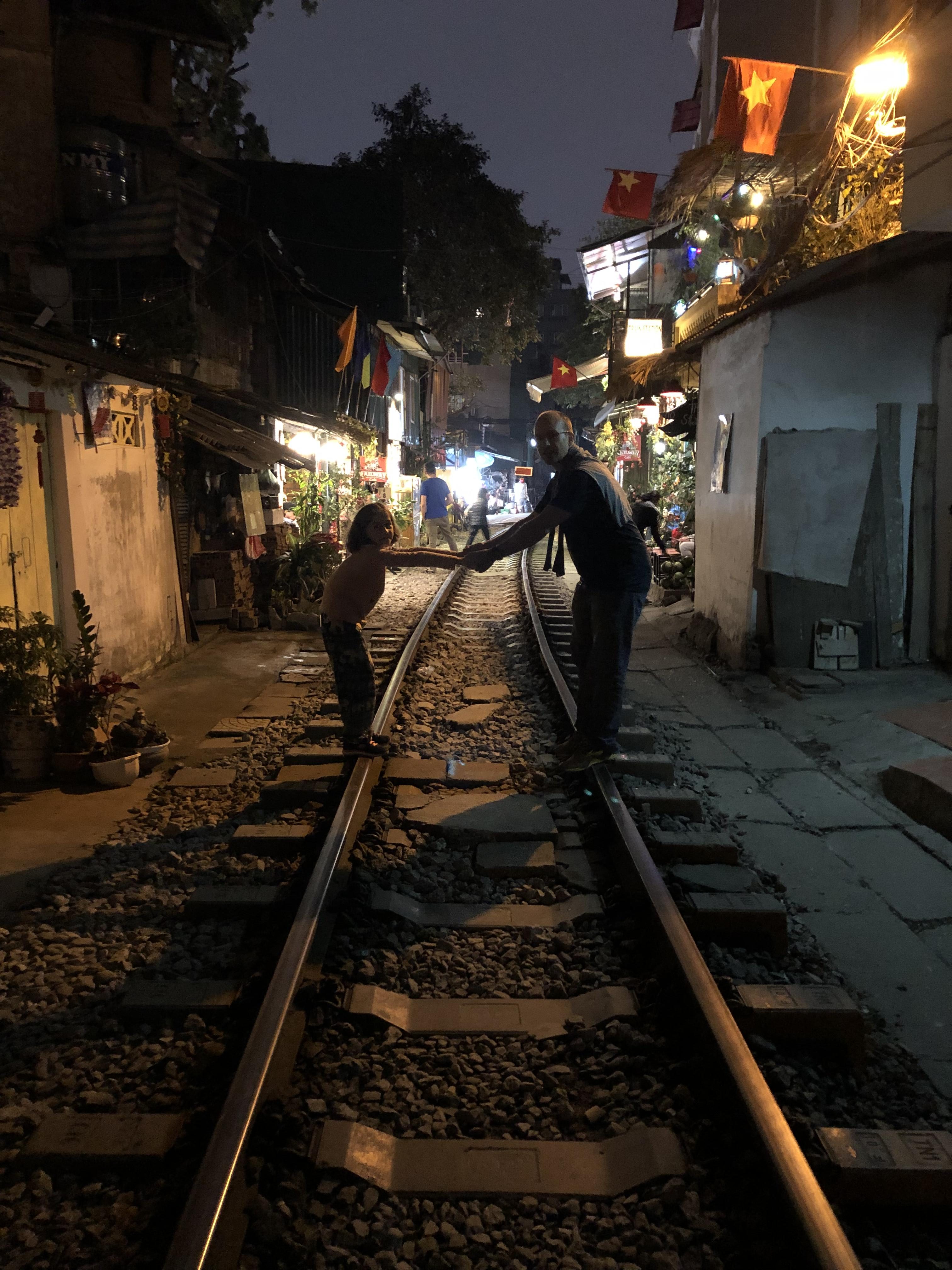 Hanoi Train Tracks