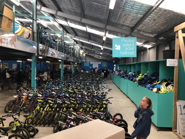 many bikes to choose from